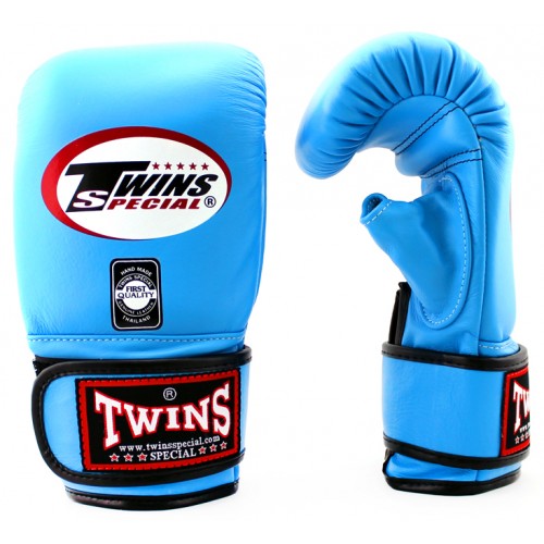 Тренировочные снарядные перчатки Twins Special (TBGL-3H light blue)